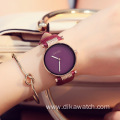 GUOU Luxury Quartz Wrist Watch For Women Charm Case Leather Strap Women's Watches Waterproof Ladies Wristwatches Female Clock